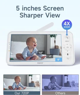 Babyfoon 2-camera systeem