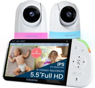 Babyfoon 2 camera's Full HD