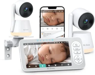 Babyfoon 2 camera's wit