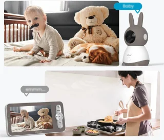 Babyfoon 2-delig monitorset