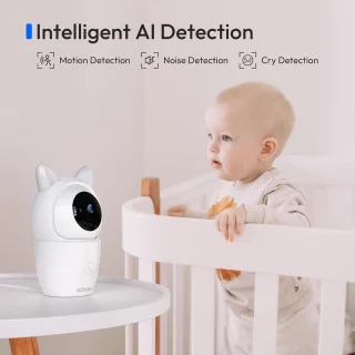 Babyfoon 2K Ultra HD Camera