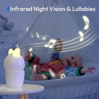 Babyfoon 2K Ultra HD Camera