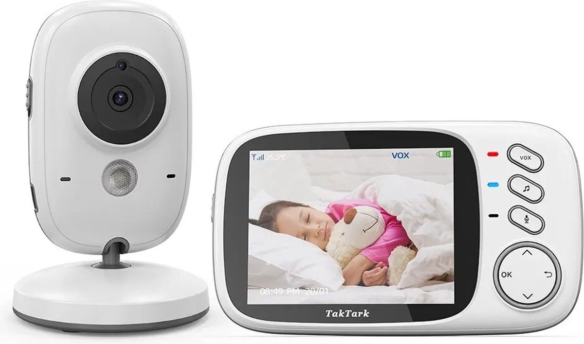 Babyfoon 3,2 inch draadloze video intercom