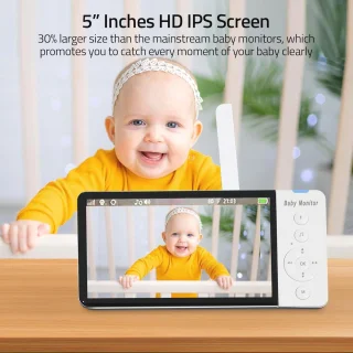 Babyfoon 5 inch monitor