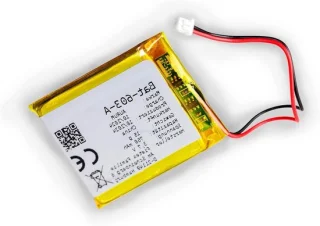Babyfoon accu reservebatterij 750 mAh zwart