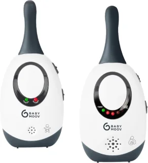 Babyfoon audio Draadloze Oor wit zwart
