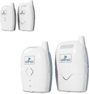 Babyfoon audio monitor blauw