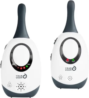 Babyfoon audio wit zwart