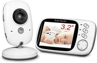 Babyfoon beeldscherm wit