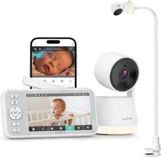 Babyfoon camera 5 inch wit