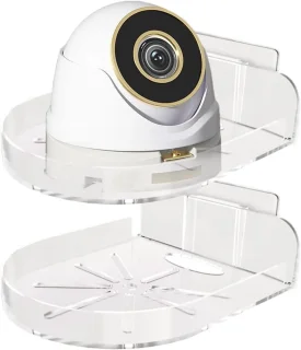 Babyfoon camera beugel voor wandmontage, 2 stuks, wit