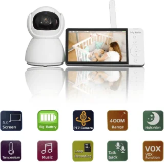 Babyfoon Camera Monitor LCD Scherm