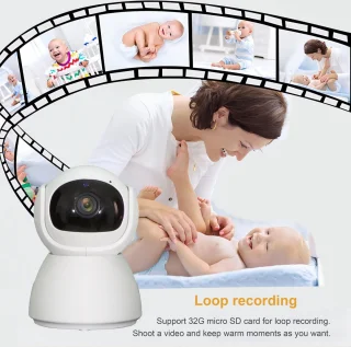 Babyfoon Camera Monitor LCD Scherm