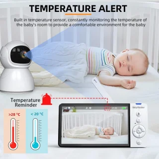 Babyfoon Camera Monitor LCD Scherm