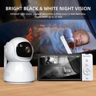 Babyfoon Camera Monitor LCD Scherm