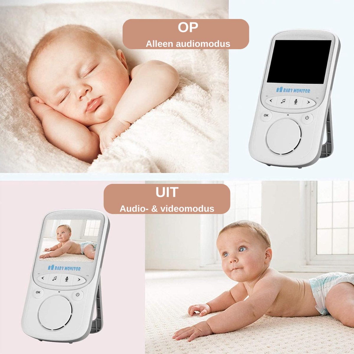 Wat vinden we goed aan de Babyfoon Camera Nachtzicht Monitor