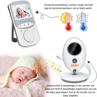Babyfoon Camera Nachtzicht Monitor