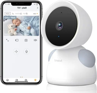 Babyfoon camera wit