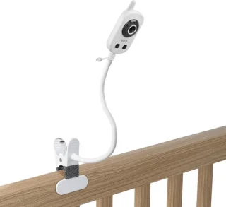 Babyfoon clip - wit