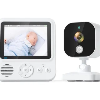 Babyfoon Draadloze Babycamera Wit
