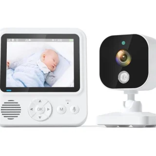 Babyfoon Draadloze Babycamera Wit