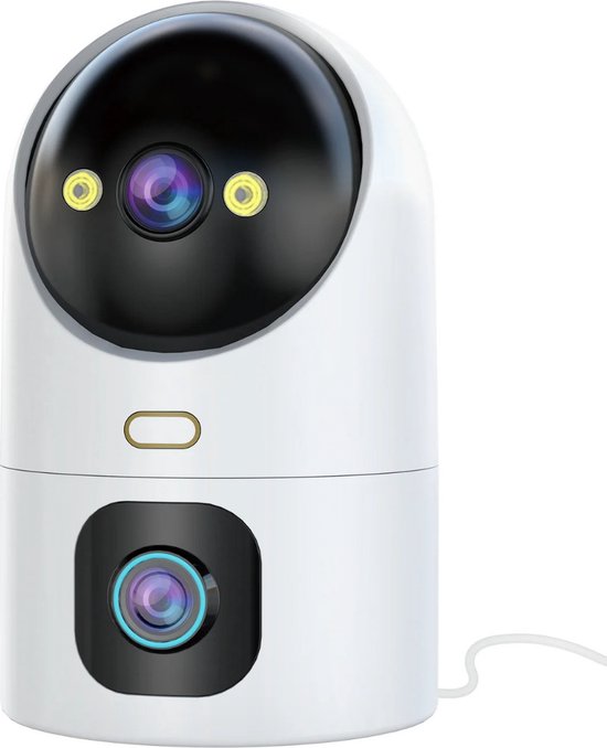 Babyfoon Dubbele Lens Camera WiFi Beveiligingscamera
