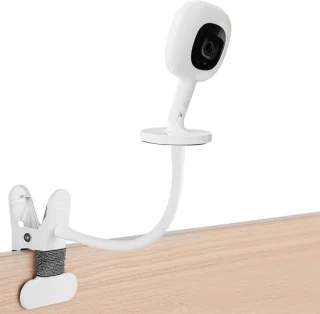 Babyfoon- en babycamerahouder, 2 stuks, grijs