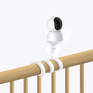 Babyfoon- en camerahouder 20 cm wit