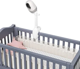 Babyfoon houder - camera clip - wit