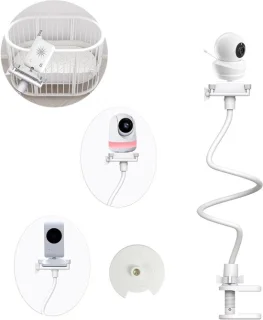 Babyfoon houder - camera stand wit