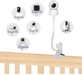 Babyfoon houder met klem voor camera's en telefoons