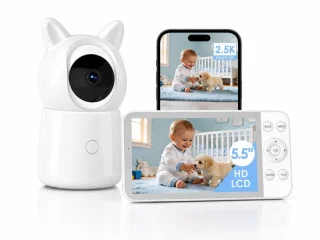 Babyfoon met 1 camera wit