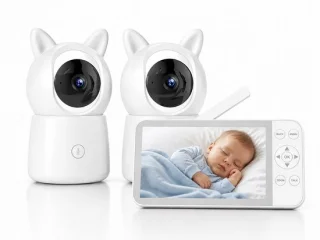 Babyfoon met 2 camera's