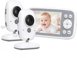 Babyfoon met 2 camera's