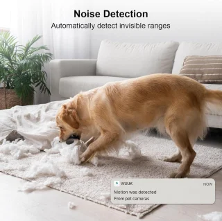 Babyfoon met 4 MP camera en wifi IP binnenbewaking 2 stuks