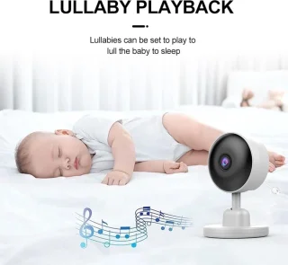 Babyfoon met camera 28 Inch LCD EU-stekker