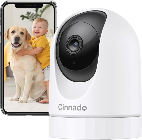 Babyfoon met camera 2K 360° indoor CCTV review