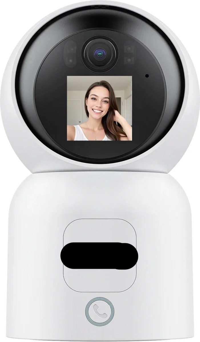 Babyfoon met Camera 4MP WiFi IP Smart - Wit