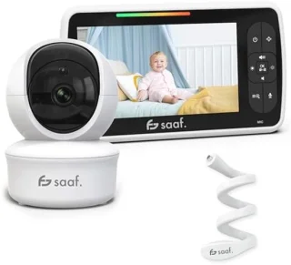 Babyfoon met camera 5-inch monitor