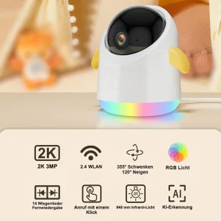 Babyfoon met camera