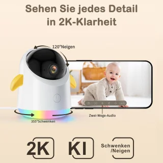 Babyfoon met camera