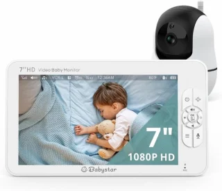 Babyfoon met camera 7 inch