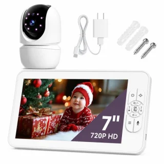 Babyfoon met camera 7 inch HD - 1 camera