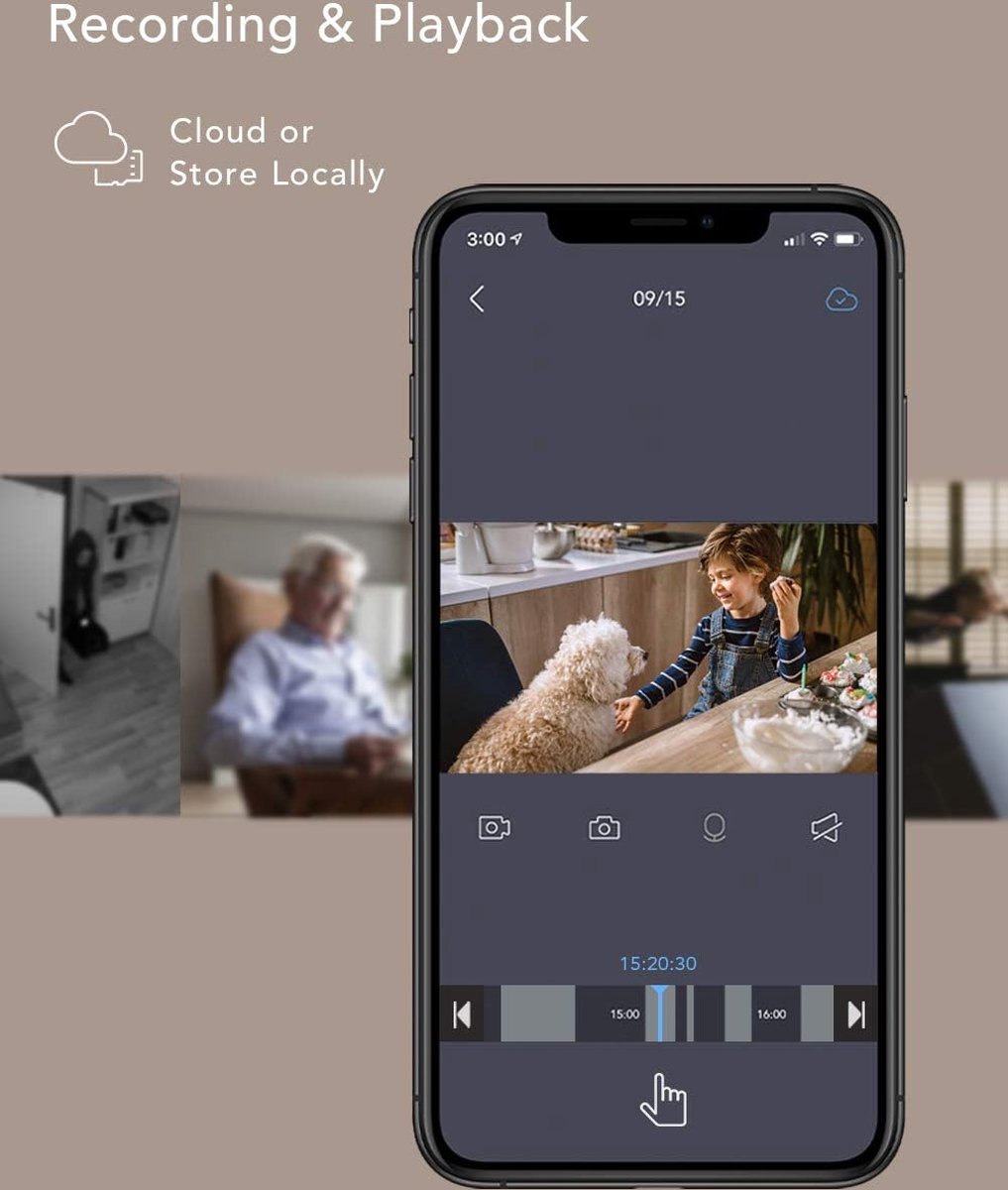Babyfoon met Camera Baby Monitor