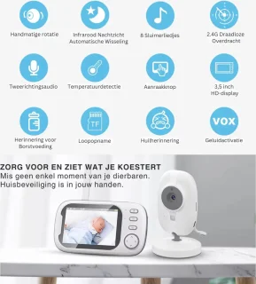 Babyfoon met Camera - Baby Monitor