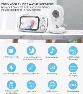 Babyfoon met Camera - Baby Monitor