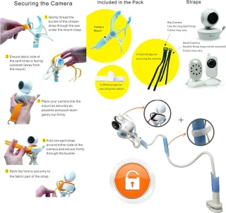 Babyfoon met Camera Baby Monitor