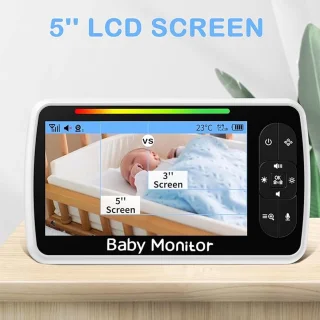 Babyfoon met camera (baby monitor)