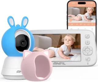 Gemoedsrust in beeld: krachtige babyfoon met camera en nachtzicht