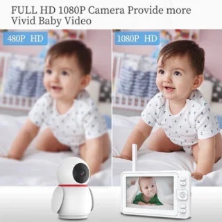 Babyfoon met camera - binnencamera - wit